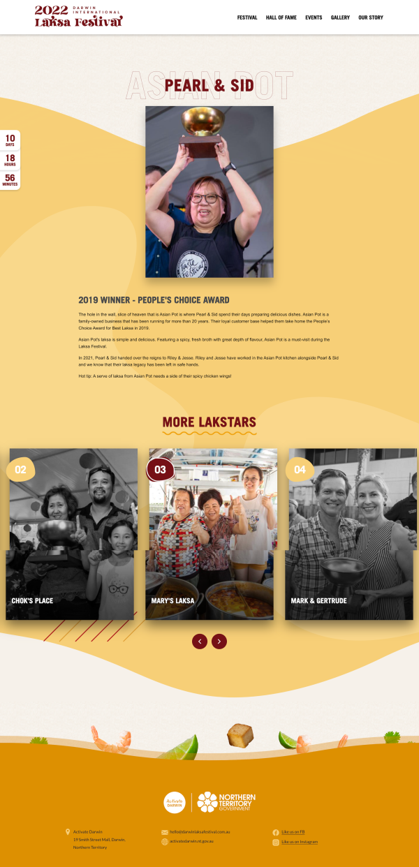 Meet Our Lakstars page