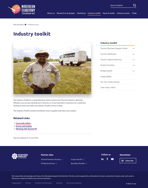 Industry toolkit