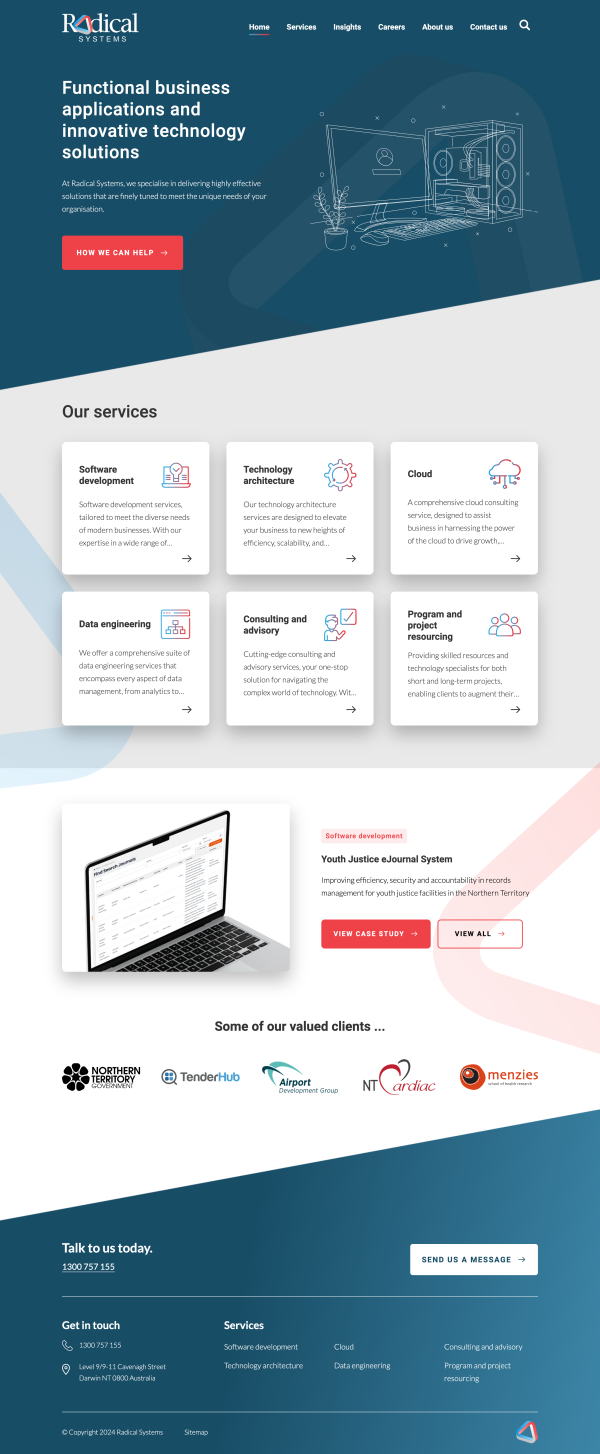 Radical Systems Homepage