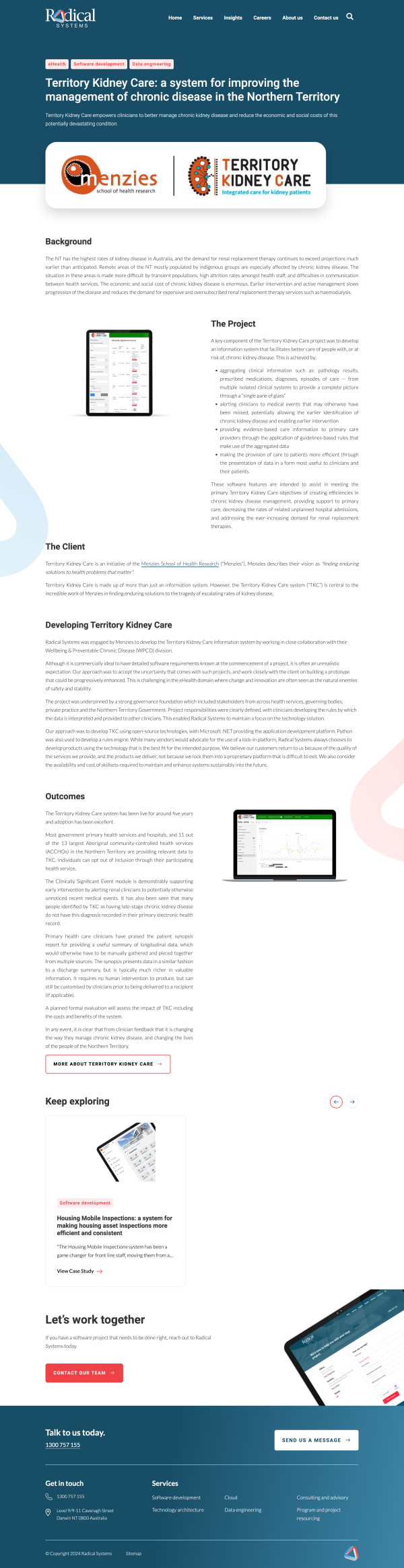 Radical Systems Case Study