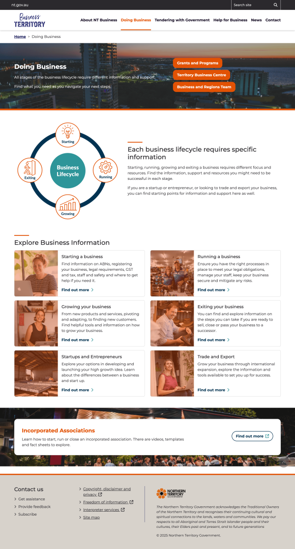 Business NT Inner page