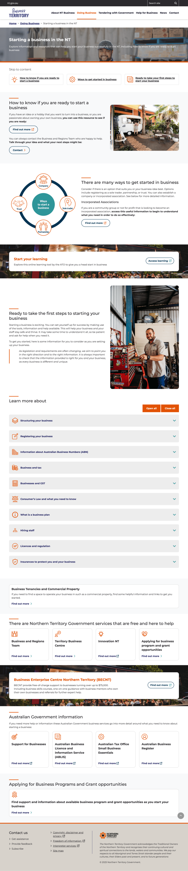 Business NT Inner page