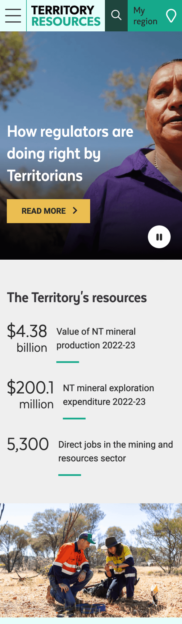 Territory Resources Mobile