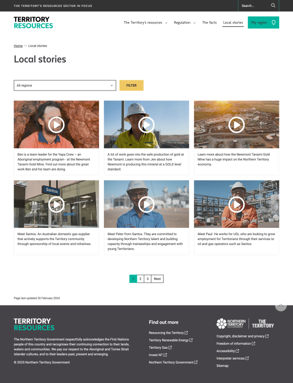 Territory Resources Latest Stories
